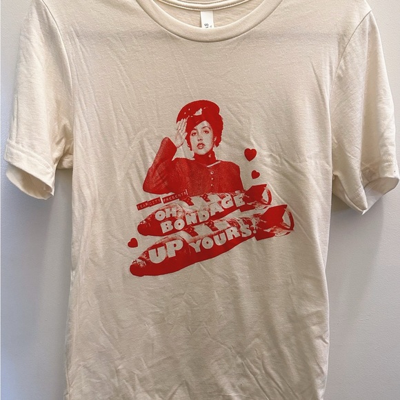 X-ray Spex Oh Bondage Up Yours Poly Styrene Tee Rare Unique - Picture 7 of 7